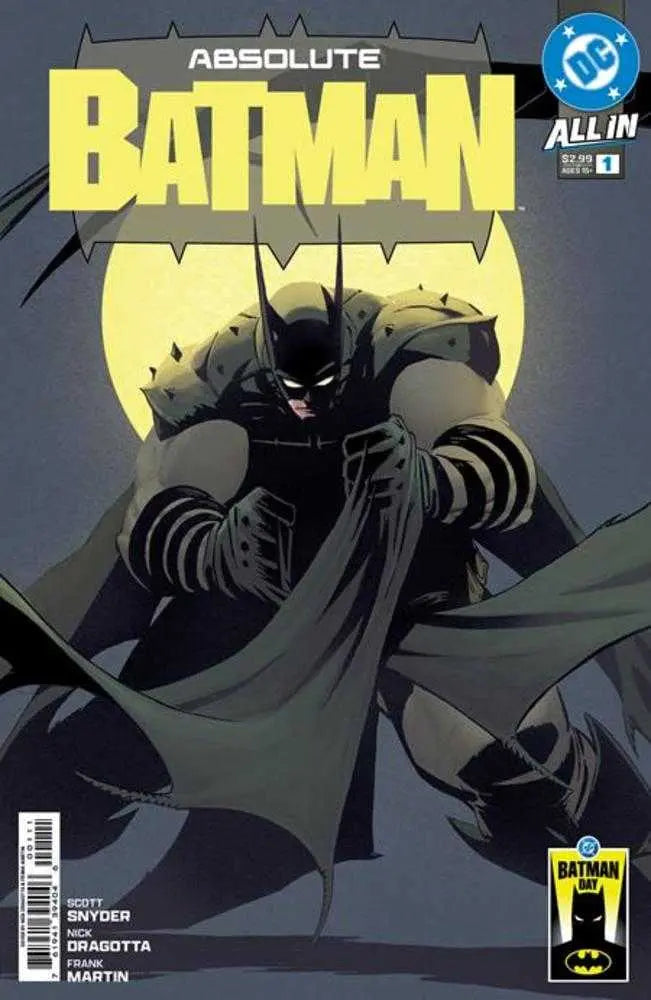 Batman Day 2025 - Bundles Of 25 - Absolute Batman #1 Cover A Nick Dragotta DC Comics
