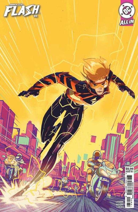 Absolute Flash #8 Cover C Riley Rossmo Card Stock Variant DC Comics