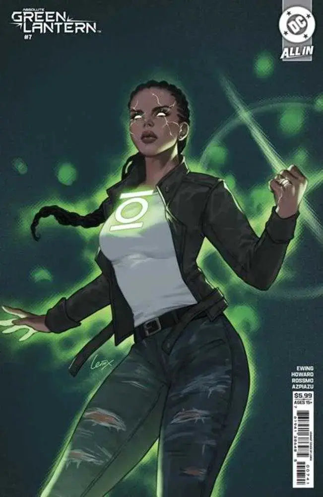 Absolute Green Lantern #7 Cover C Lesley Leirix Li Card Stock Variant DC Comics
