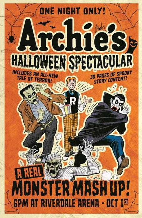 Archies Halloween Spectacular #1 (One Shot) Cover B Bob White Retro Art Variant Archie Comics