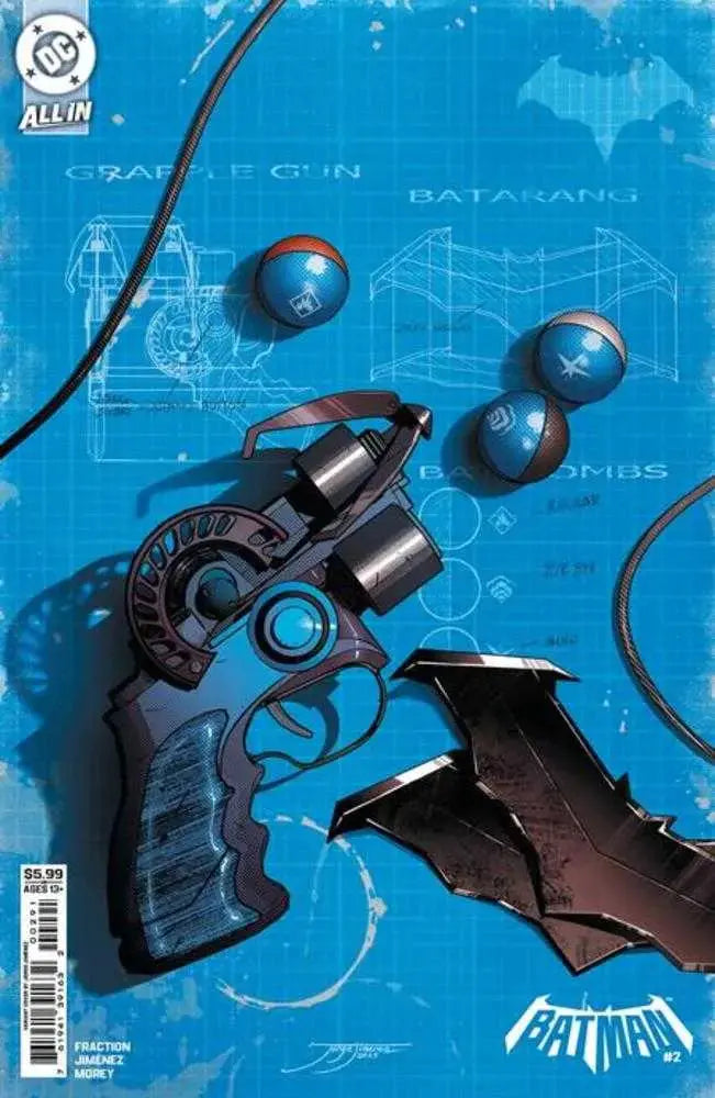 Batman #2 Cover F Jorge Jimenez Bat Gadget Card Stock Variant DC Comics