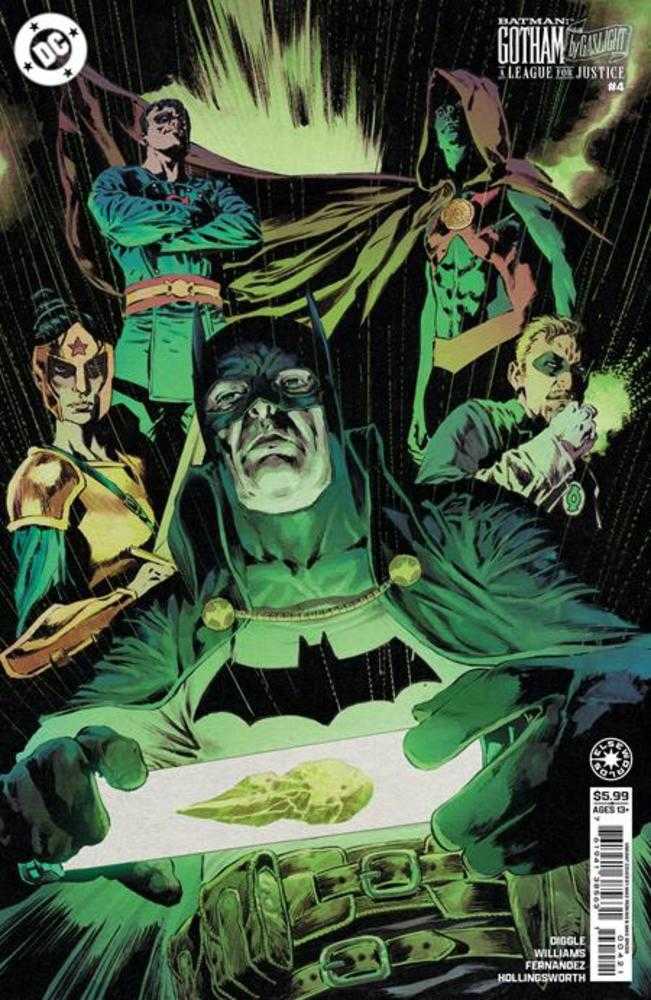 Batman Gotham By Gaslight A League For Justice #4 (Of 6) Cover C Mike Perkins Card Stock Variant DC Comics