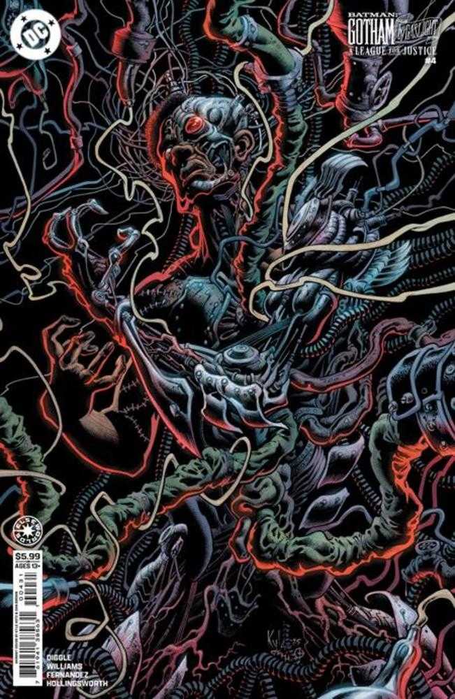 Batman Gotham By Gaslight A League For Justice #4 (Of 6) Cover B Kyle Hotz Card Stock Variant DC Comics