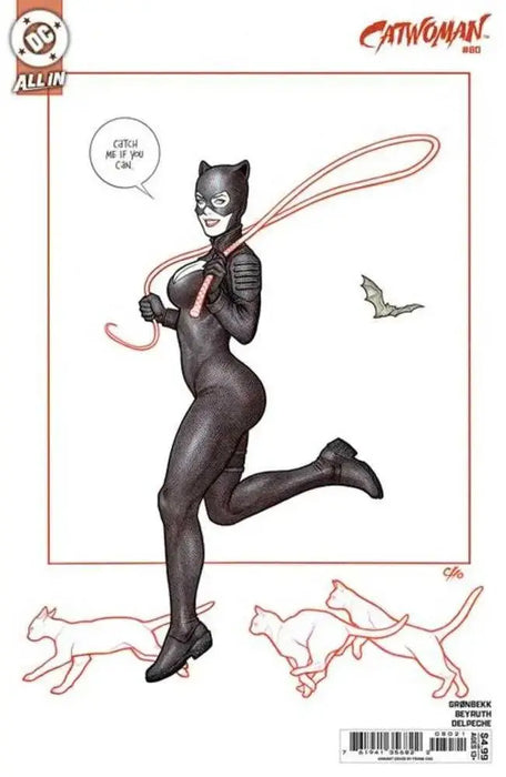 Catwoman #80 Cover B Frank Cho Card Stock Variant DC Comics