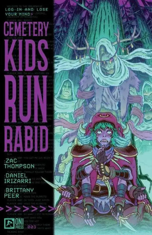 Cemetery Kids Run Rabid #3 (Of 4) Oni Press