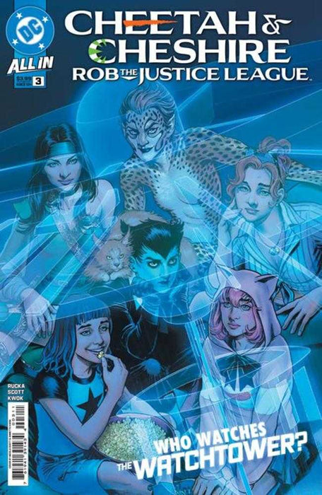 Cheetah And Cheshire Rob The Justice League #3 (Of 6) Cover A Nicola Scott DC Comics