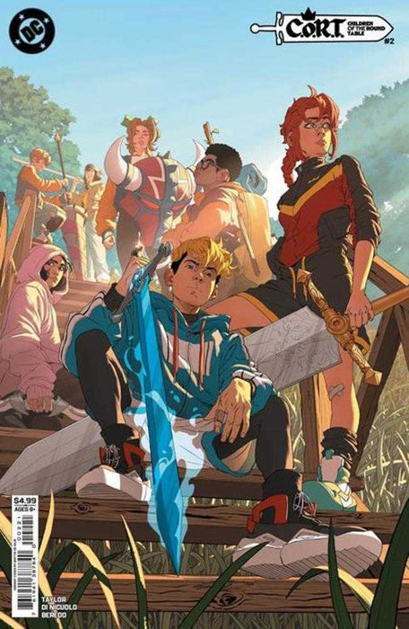 C.O.R.T. Children Of The Round Table #2 (Of 6) Cover B Mattia De Iulis Card Stock Variant DC Comics