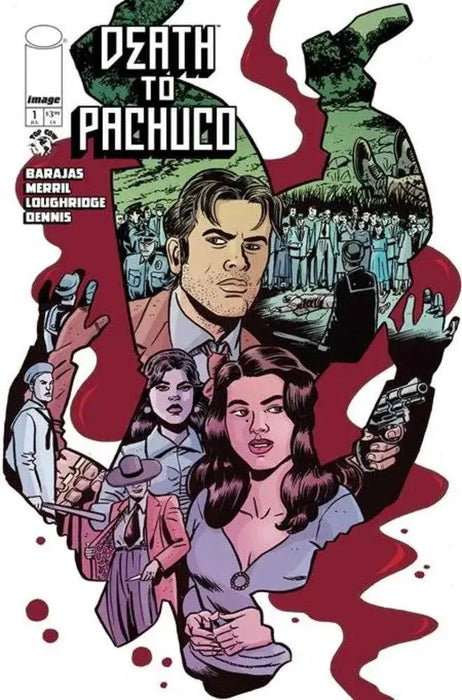 Death To Pachuco #1 (Of 5) Cover A David Lapham & Lee Loughridge (Mature) Image Comics