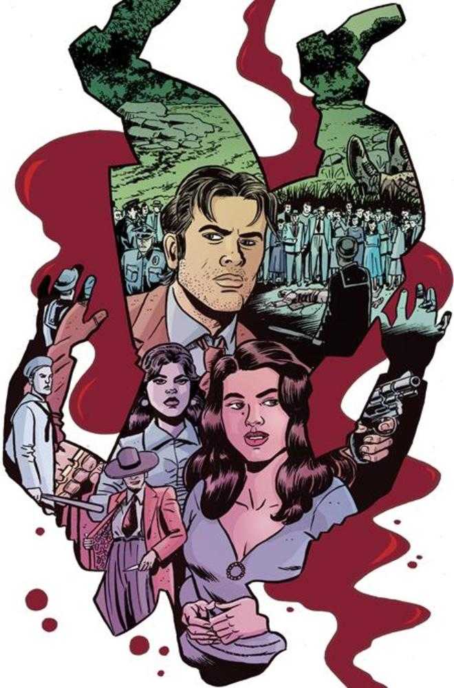 Death To Pachuco #1 (Of 5) Cover F 1 in 25 David Lapham & Lee Loughridge Full Art Variant (Mature) Image Comics