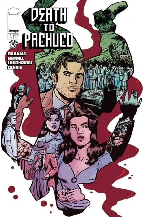 Death To Pachuco #1 (Of 5) Cover I 1 in 50 David Lapham Foil Variant (Mature) Image Comics