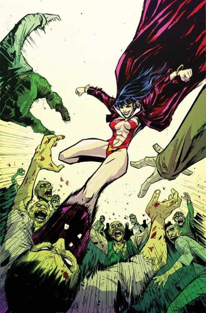 Die!Namite Blood Red #1 Cover H 1 in 10 David Cousens Full Art Variant Dynamite Entertainment