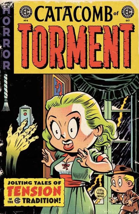 EC Catacomb Of Torment #4 Cover C 1 in 10 Jay Stephens EC Homage Variant Oni Press