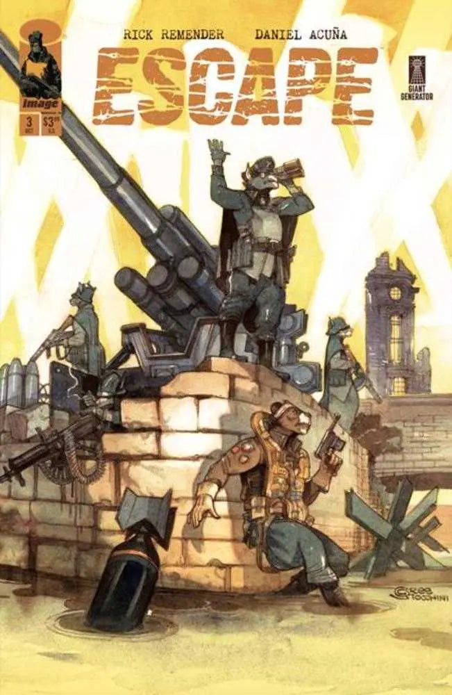 Escape #3 Cover B Inc 1:20 Greg Tocchini Variant Image Comics