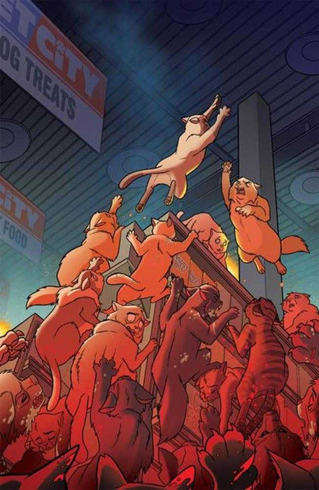 Feral #17 Cover C 1 in 10 Tony Fleecs Full Art Variant