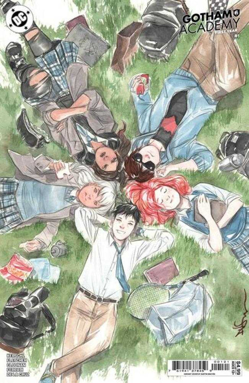 Gotham Academy First Year #1 (Of 6) Cover B Dustin Nguyen Card Stock Variant DC Comics