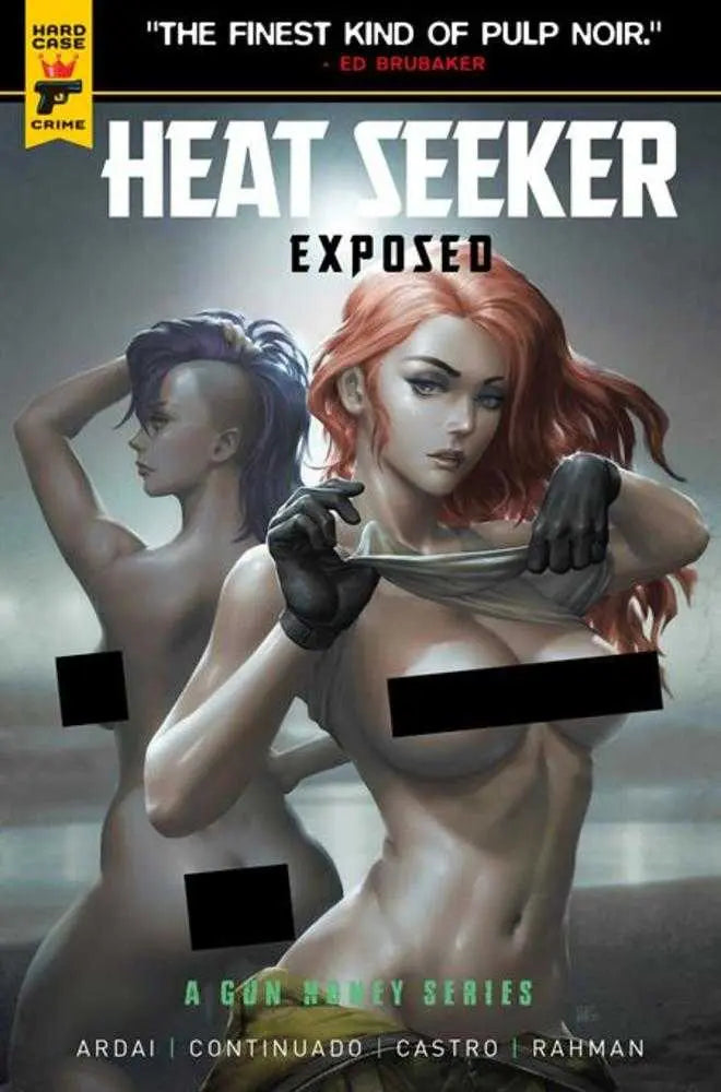 Heat Seeker Exposed A Gun Honey Series #3 (Of 4) Cover G Kendrick Lim Nude Polybagged Variant (Mature) Titan Comics