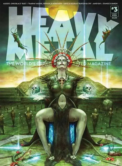 Heavy Metal Magazine #3 Cover C Augustin Allessio Variant (Mature) Massive Publishing