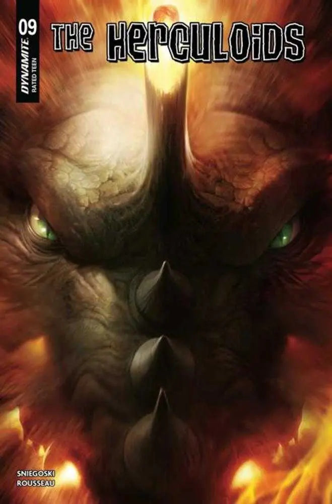 Herculoids #9 Cover A Francesco Mattina Dynamite Entertainment