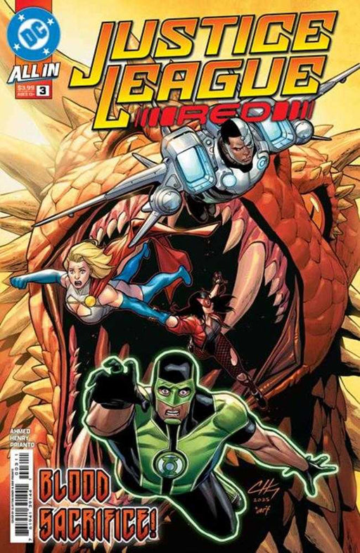 Justice League Red #3 (Of 6) Cover A Clayton Henry DC Comics