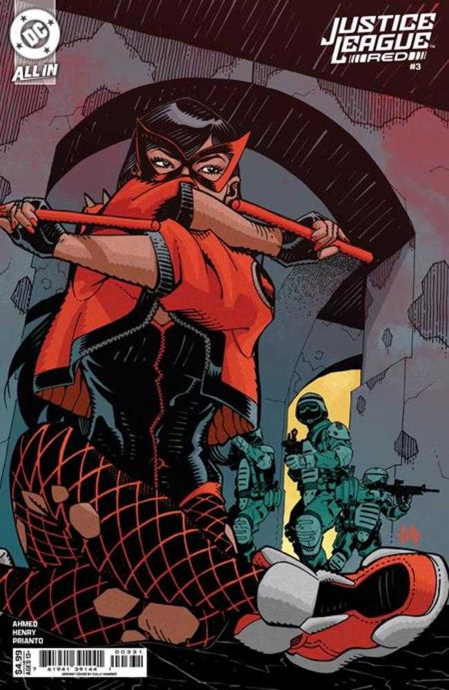 Justice League Red #3 (Of 6) Cover C Cully Hamner Card Stock Variant DC Comics