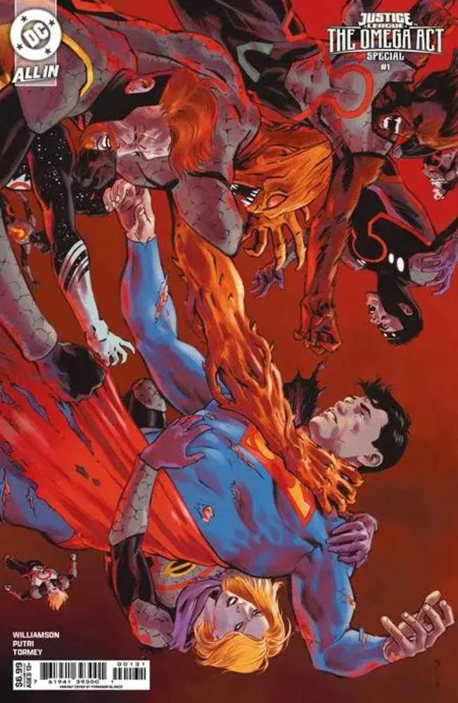 Justice League The Omega Act Special #1 (One Shot) Cover C Fernando Blanco Card Stock Variant (DC K.O.) DC Comics
