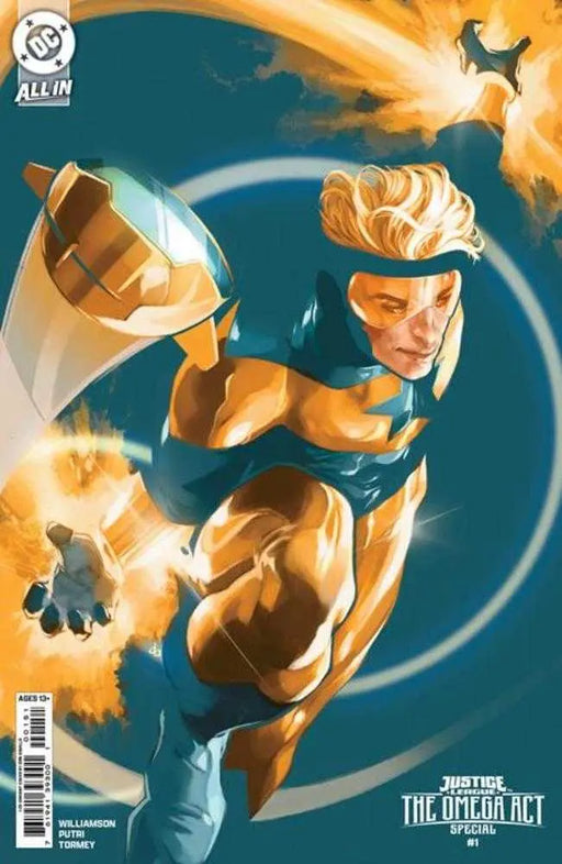 Justice League The Omega Act Special #1 (One Shot) Cover E 1 in 25 Don Aguillo Card Stock Variant (DC K.O.) DC Comics