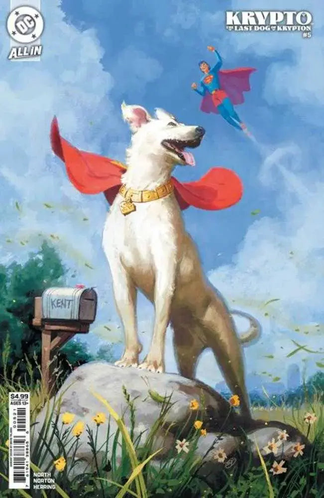 Krypto The Last Dog Of Krypton #5 (Of 5) Cover B David Talaski Card Stock Variant DC Comics