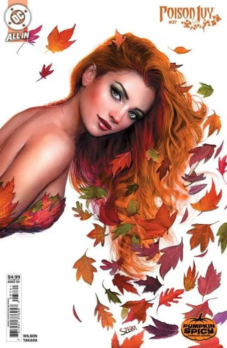Poison Ivy #37 Cover E Nathan Szerdy Pumpkin Spicy Card Stock Variant DC Comics