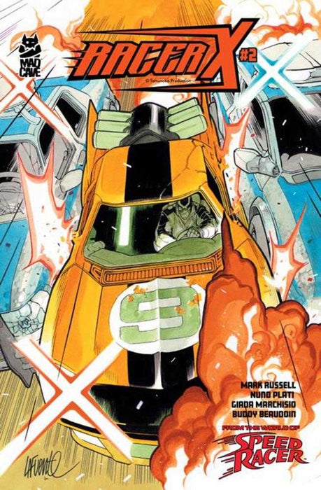 Racer X #2 (Of 8) Cover B David Lafuente Variant Mad Cave Studios