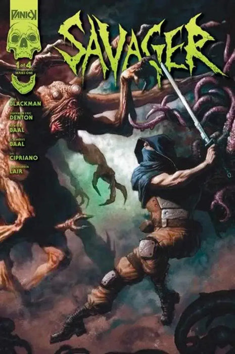 Savager #1 (Of 4) Cover B Christopher Lair Heavy Metal Homage Variant (Mature) Massive Publishing