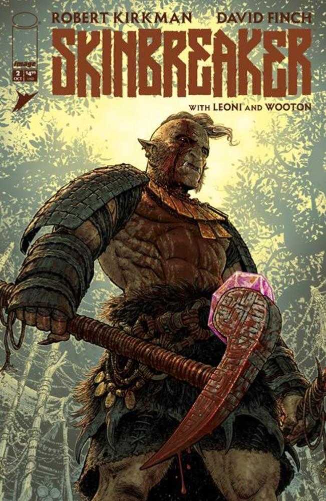 Skinbreaker #2 Cover C 1 in 10 Tony Moore Variant Image Comics
