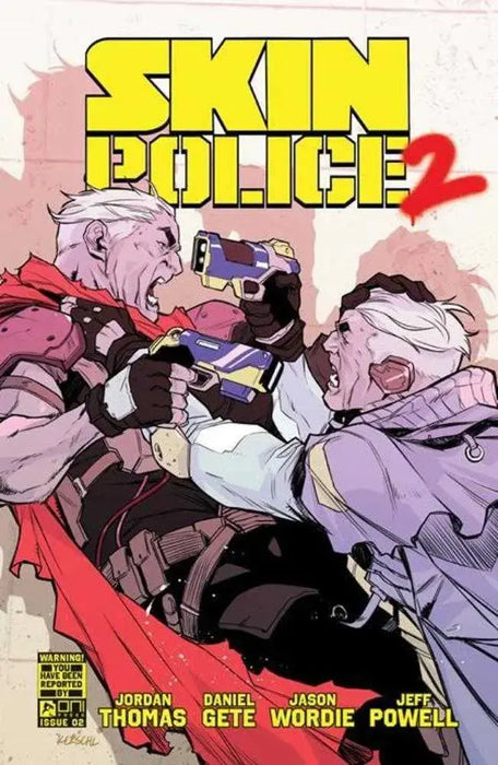 Skin Police 2 #2 (Of 4) Cover B Karl Kerschl Variant Oni Press