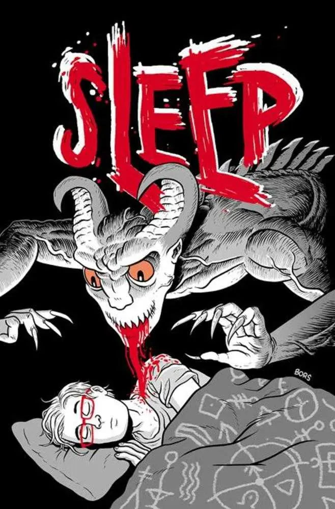 Sleep #6 (Of 8) Cover B Matt Bors Variant (Mature) Image Comics