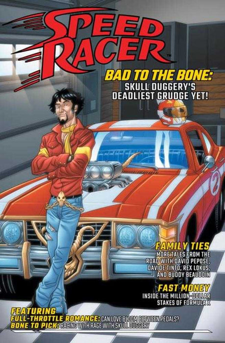 Speed Racer #3 Cover C 10 Copy Chris Batista Car Magazine Homage Unlock Variant Mad Cave Studios