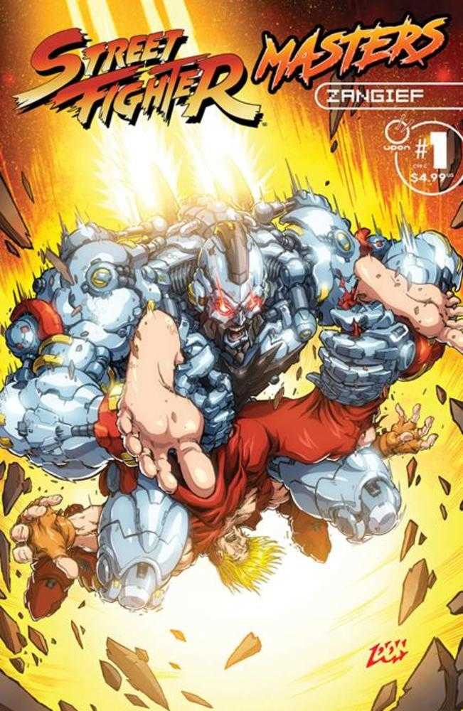 Street Fighter Masters Zangief #1 (One Shot) Cover C Inc 1:5 Don Figueroa Variant Udon Entertainment