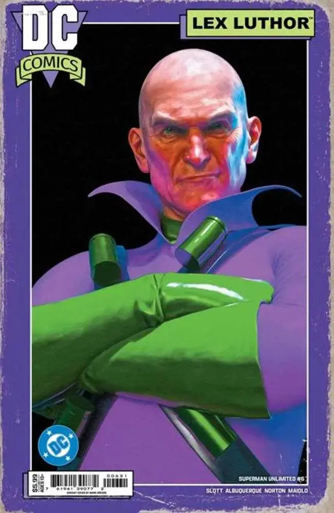 Superman Unlimited #6 Cover B Mark Spears Card Stock Variant DC Comics