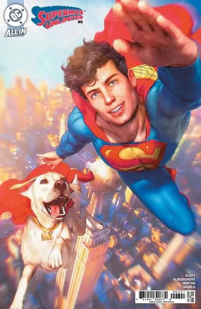 Superman Unlimited #6 Cover D Tiago Da Silva Card Stock Variant DC Comics