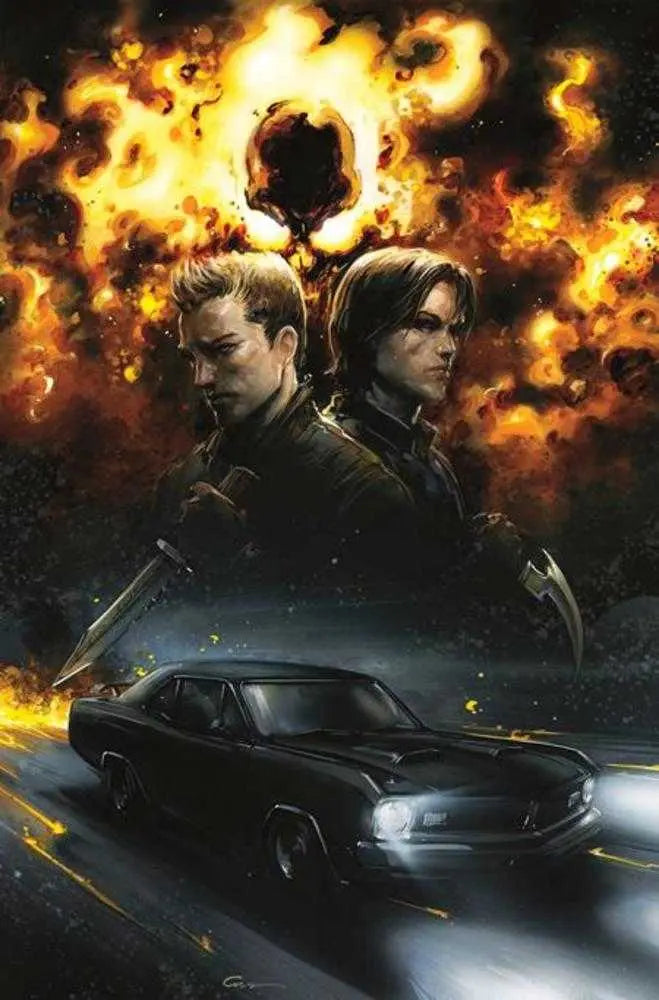 Supernatural #1 Cover P 1 in 50 Clayton Crain Full Art Variant Dynamite Entertainment