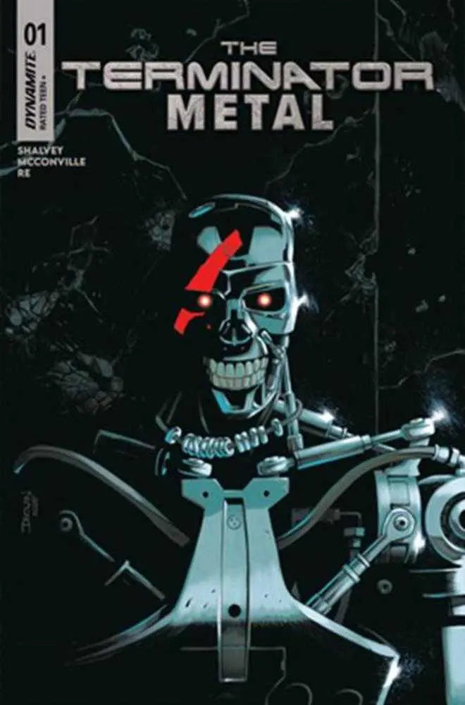 Terminator Metal #1 Cover A Declan Shalvey Dynamite Entertainment