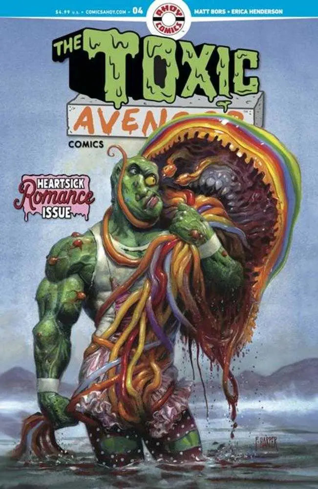 Toxic Avenger Comics #4 Cover A Fred Harper (Mature) Ahoy Comics