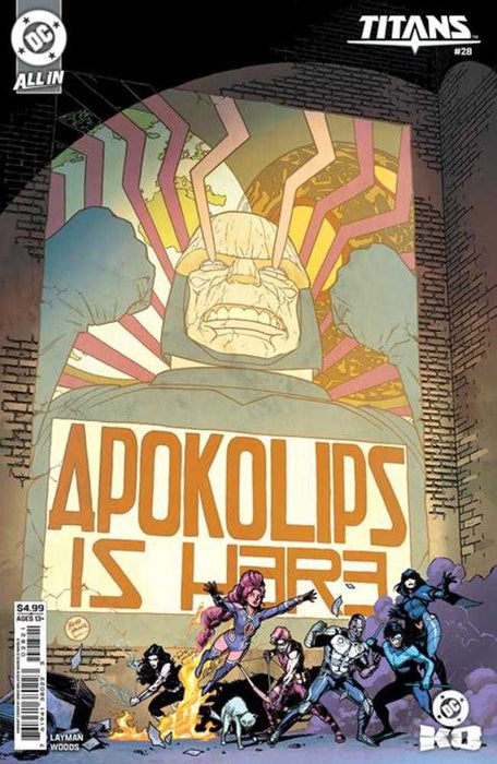 Titans #28 Cover B Brad Walker Card Stock Variant (DC K.O.) DC Comics