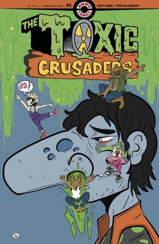 Toxic Crusaders #2 (Of 5) Cover B 3 Copy Lane Lloyd Unlock Variant (Mature) Ahoy Comics