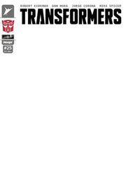 Transformers #25 Cover G Blank Sketch Autobot Variant Image Comics