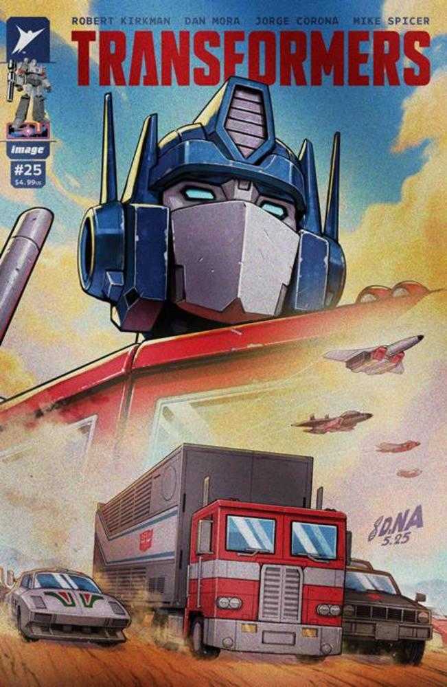 Transformers #25 Cover I David Nakayama Foil Variant Image Comics