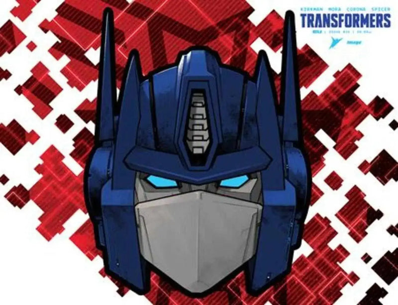 Transformers #25 Cover J John Amor & Andres Juarez Foil Die Cut Mask Variant Image Comics