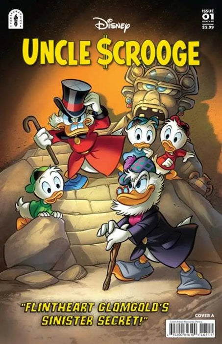 Uncle Scrooge Flintheart Glomgolds Sinister Secret #1 (Of 3) Cover A  Alessandro Perina Fantagraphics Books