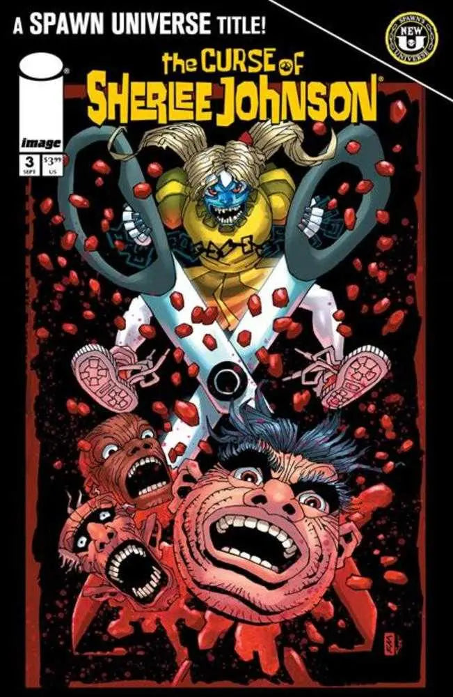 Spawn The Curse Of Sherlee Johnson #3 Cover C Frank Miller Variant Image Comics
