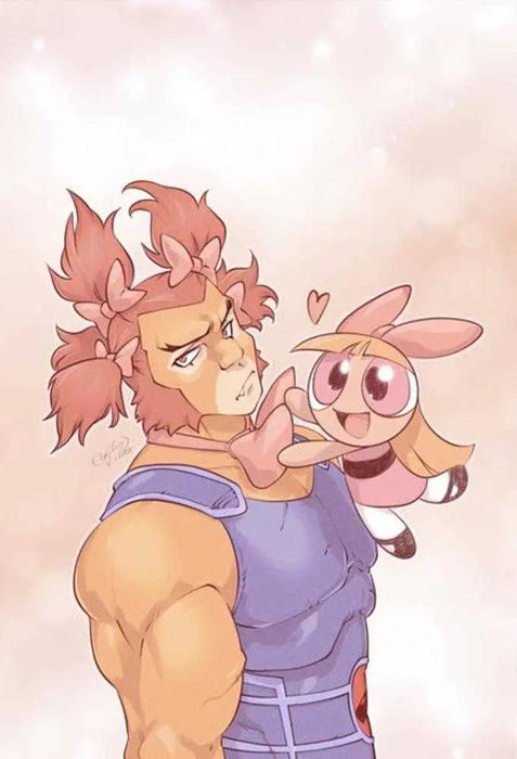 Thundercats Powerpuff Girls #3 Cover M Inc 1:7 Emilio Pilliu Virgin Foc Bonus Variant Dynamite Entertainment