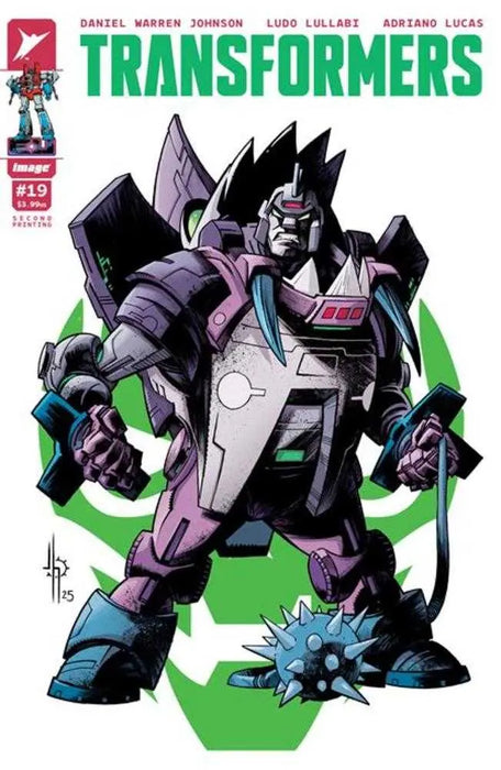 Transformers #19 2 Nd Printing Cover B Jason Howard Quintessons Variant Image Comics