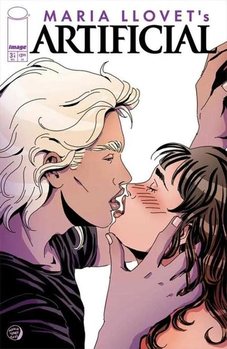 Artificial #3 (Of 4) Cover C Maria Llovet Kiss Variant (Mature)